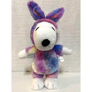2022 Peanuts Easter bunny Snoopy Dancing r Animated Plush Gemmy Plush colorful